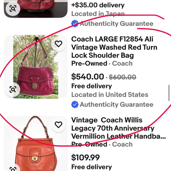 Vintage Coach Legacy Rare Excellent Condition Larger Size Shoulder bag #12854 - Picture 5 of 10